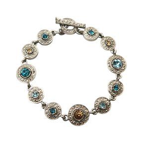 M4M crystal disc bracelet